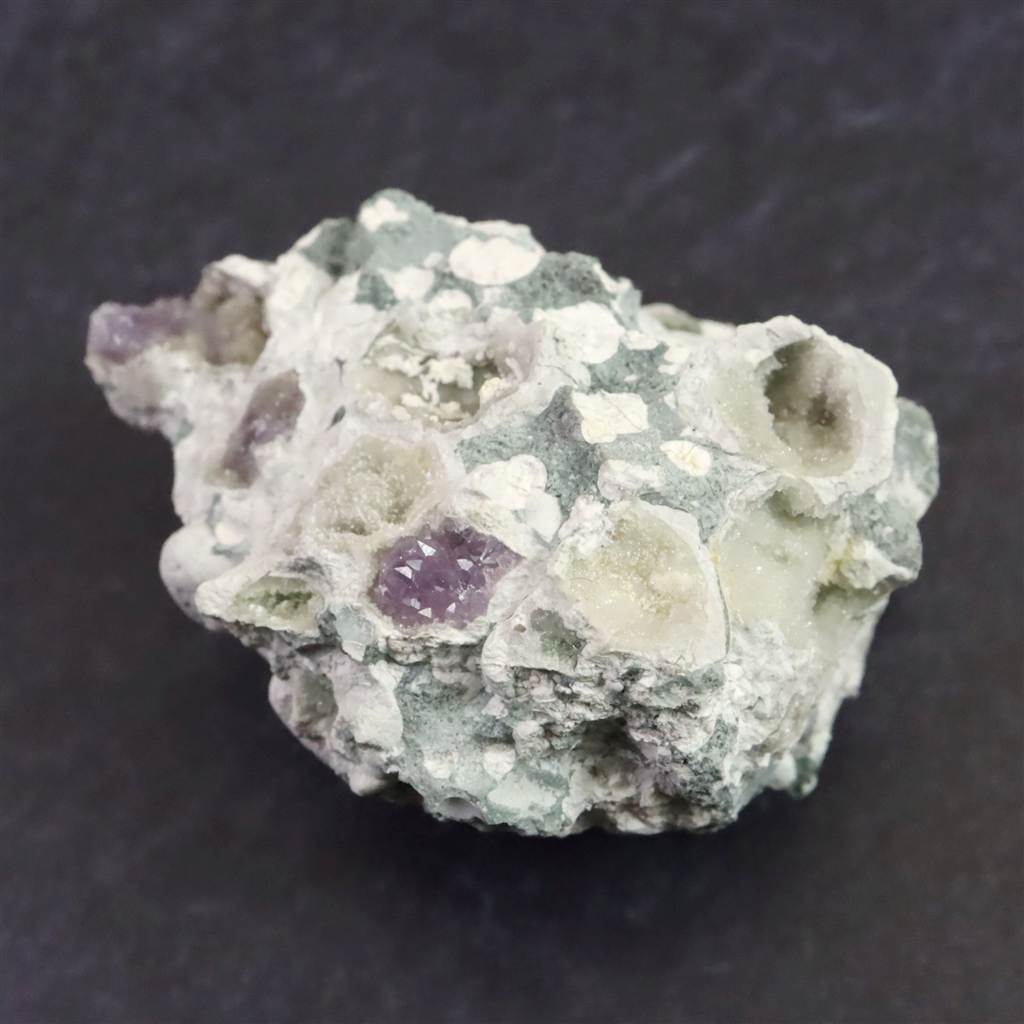 福島県只見町産 かぐや姫水晶 紫水晶 25.0g (ID:44253) | 榎本通商