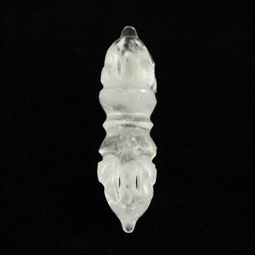 ☆ヒマラヤ水晶ヴァジュラ☆ ヒマラヤ水晶 45mm バジュラ 7.3g (ID:46355) | 榎本通商