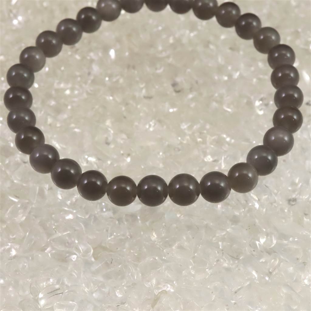 アグニマニタイト インドネシア産 アグニマニタイト (2A) 6mm玉ブレスレット 9.58g (ID