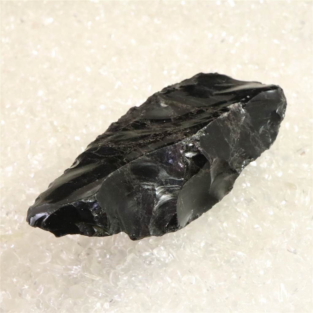 黒曜石 打製石器 99mm 後期旧石器時代 東北・北海道地域 79.0g (ID