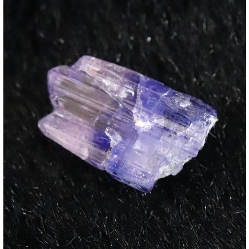バイカラー タンザナイト 原石 結晶 非加熱　 2.77ct (ID:58407)