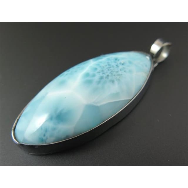 ラリマー オーバル型 ペンダント (ID:336782) | 榎本通商