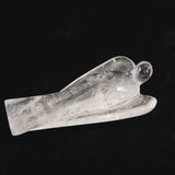 ヒマラヤ水晶 マニカラン産  79mm エンジェル 天使 置物 58.7ｇ (ID:10168)