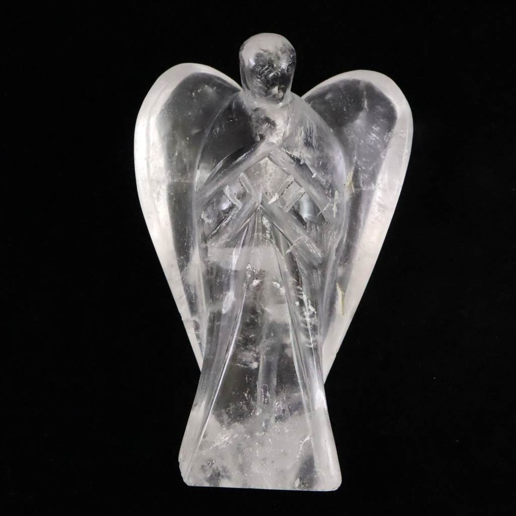 ハロウィン　Xマスにも　288g越えヒマラヤ産水晶の大振りskullハンドメイド ハロウィン Xマスにも 288g越えヒマラヤ産水晶の大振りskull