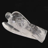 ヒマラヤ水晶 マニカラン産  77mm エンジェル 天使 置物 85.6ｇ (ID:10400)