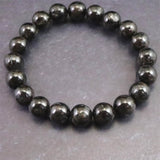 グリーンランド産 ヌーマイト STグレード 10mm玉 ブレスレット 34.9g  (ID:10464)