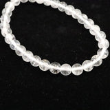 H&E社 サチャロカ アゼツライト（AZOZEO) 6mm玉ブレスレット 証明書付 10.1g (ID:10573)