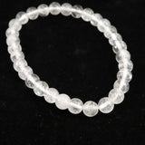 H&E社 サチャロカ アゼツライト（AZOZEO) 6mm玉ブレスレット 証明書付 10.1g (ID:10573)