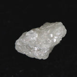 天然 ダイヤモンド ホワイト・グレー　6.5ｍｍ原石  0.74ct (ID:10687)