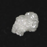 天然 ダイヤモンド ホワイト・グレー　6.5ｍｍ原石  0.74ct (ID:10687)