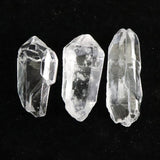 モンドクォーツ タンザニアマスタークォーツ 3個セット D.T.　ツイン 聖母子 6.0g (ID:10754)