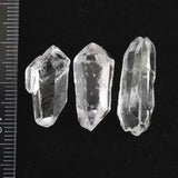 モンドクォーツ タンザニアマスタークォーツ 3個セット D.T.　ツイン 聖母子 6.0g (ID:10754)