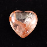 H&E社 ピンクファイアアゼツライト(AZOZEO) 15mmハート 証明書付 2.1g (ID:10880)
