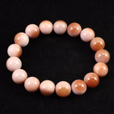 アラシャンアゲート ゴビアゲート　12mm玉ブレスレット 41.7g (ID:11186)