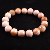 アラシャンアゲート ゴビアゲート　12mm玉ブレスレット 41.7g (ID:11186)