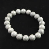 青海薬石 （新潟県糸魚川市） 10mm玉ブレスレット 証明書付 28.0ｇ　 (ID:11351)