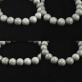 青海薬石 （新潟県糸魚川市） 10mm玉ブレスレット 証明書付 28.0ｇ　 (ID:11351)