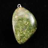 H&E社 ユナカイト　タンブル　ペンダントトップ 9.8g (ID:11356)