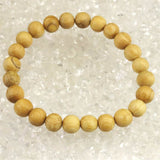 パロサント 香木 ウッドビーズ 8.5mm玉ブレスレット 証明書付 4.0g (ID:11371)