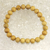 パロサント 香木 ウッドビーズ 8.5mm玉ブレスレット 証明書付 4.0g (ID:11371)