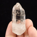 チベット カイラス産 ヒマラヤ 水晶 原石 レコードキーパー セルフヒールド 貫入 28.2g (ID:11495)