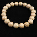 姫川薬石（ノーマル） 10mm玉ブレスレット　証明書付　28.0ｇ (ID:11603)