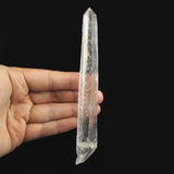ディアマンティーナ産レーザークリスタル 145mm ポイント原石 レコードキーパー キー セルフヒールド 57g　 (ID:11626)