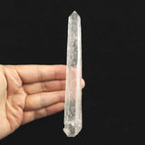ディアマンティーナ産レーザークリスタル 145mm ポイント原石 レコードキーパー キー セルフヒールド 57g　 (ID:11626)