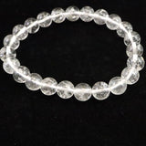 H&E社 サチャロカ アゼツライト（AZOZEO) 8mm玉ブレスレット 証明書付 19.2g (ID:11751)