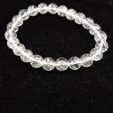 H&E社 サチャロカ アゼツライト（AZOZEO) 8mm玉ブレスレット 証明書付 19.2g (ID:11751)