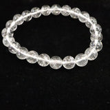 H&E社 サチャロカ アゼツライト（AZOZEO) 8mm玉ブレスレット 証明書付 19.2g (ID:11751)