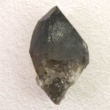 岐阜県中津川市蛭川産 黒水晶（モリオン）原石 カテドラル レコードキーパー トライゴーニック 246.22g (ID:11828)