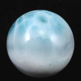 ラリマー　23mmスフィア 丸玉　台座付 19.3g (ID:11907)