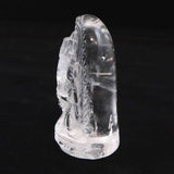 ガネーシュヒマール産 ヒマラヤ水晶  ガネーシャ彫刻置物 証明書付 69.3g (ID:12113)