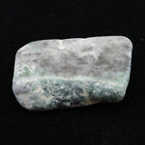 糸魚川翡翠 小滝産 緑  41mmタンブル ディレクトリカード付 32.8g (ID:12191)