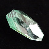 エメラルドグリーンファントムクォーツ　21x12mm　原石ラフカット ルース 3.52g (ID:12264)