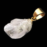 ロシア産 フェナカイト 12mm原石ペンダント 0.87g (ID:12322)