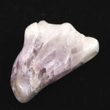 H&E社 サウラライトアゼツライト  (AZOZEO) アメジスト共生 タンブル 証明書付 10.0g (ID:12655)