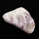 H&E社 サウラライトアゼツライト  (AZOZEO) アメジスト共生 タンブル 証明書付 10.0g (ID:12655)