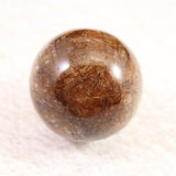 レッドブロンズルチルクォーツ　25mmスフィア 23.4g  (ID:12856)
