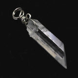 米国アーカンソー州産 水晶 28mm原石ペンダントトップ 1.9g (ID:13001)