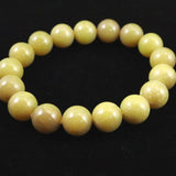 H&E社 ヒーラーライト　12mm玉ブレスレット 証明書付 39.3g (ID:13034)