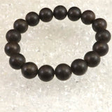 沈香 AAグレード 12mm玉ブレスレット 証明書付 14.7g (ID:13048)
