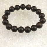 沈香 AAグレード 12mm玉ブレスレット 証明書付 14.7g (ID:13048)