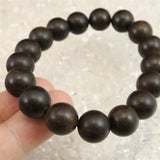 沈香 AAグレード 12mm玉ブレスレット 証明書付 14.7g (ID:13048)
