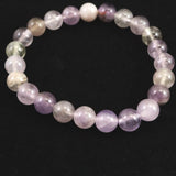 H&E社 オーラライト23（AZOZEO) 8mm玉ブレスレット 証明書付 17.8g (ID:13090)