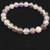 H&E社 オーラライト23（AZOZEO) 8mm玉ブレスレット 証明書付 17.8g (ID:13090)