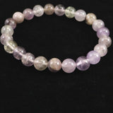 H&E社 オーラライト23（AZOZEO) 8mm玉ブレスレット 証明書付 17.8g (ID:13090)