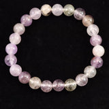 H&E社 オーラライト23（AZOZEO) 8mm玉ブレスレット 証明書付 17.8g (ID:13090)