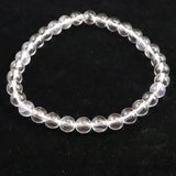 ガネーシュヒマール水晶AAAA 6mm玉ブレスレット 10.3g (ID:13133)